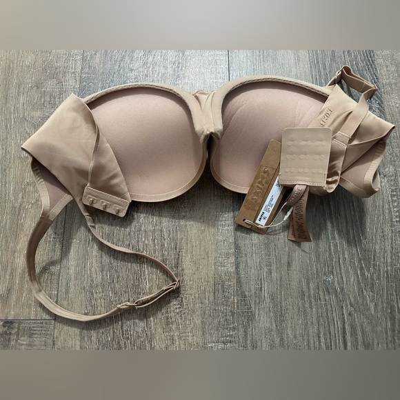 Skims Ultimate Push-Up Balconette Bra 32DDD Color Clay NWT - Picture 4 of 9